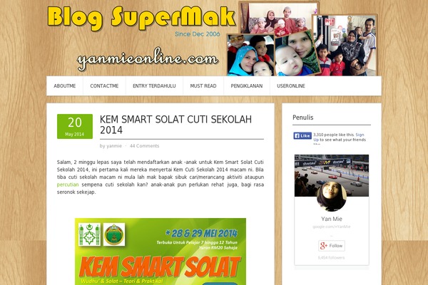 Twenty Sixteen theme site design template sample