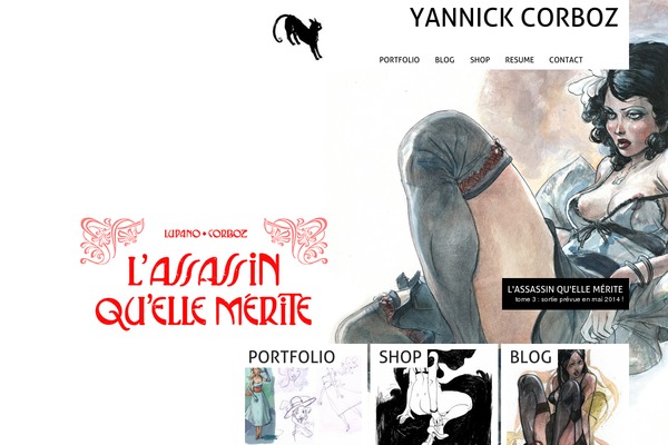 yannickcorboz.com site used Yz