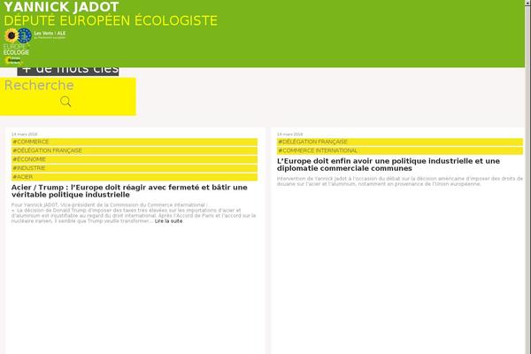 yannickjadot.fr site used Jadot2016