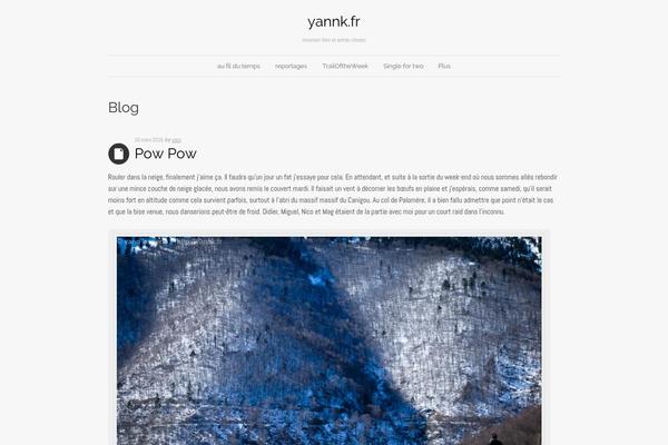 yannk.fr site used Uno