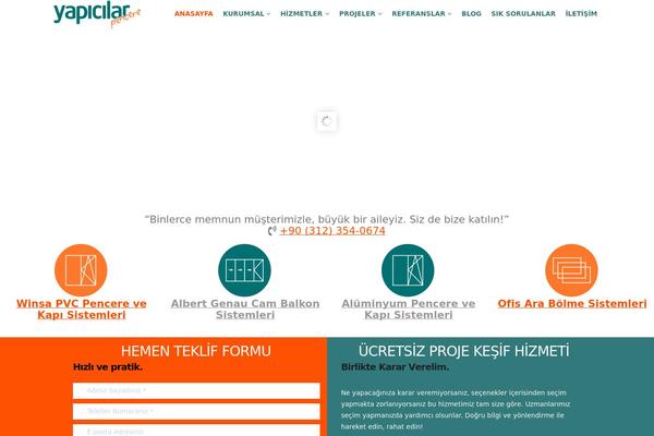 Porto theme site design template sample