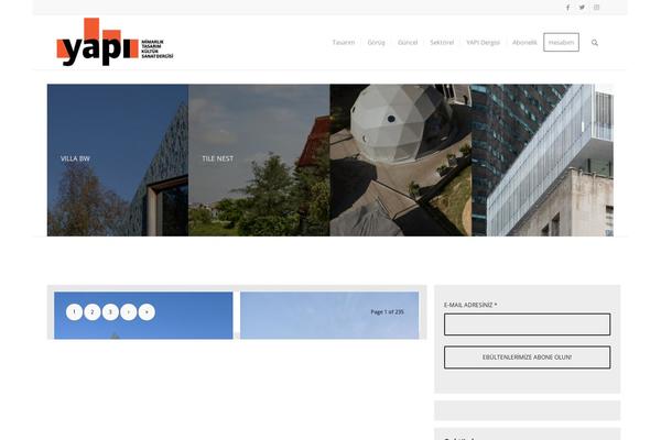 Enfold theme site design template sample