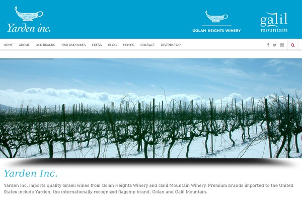yardenwines.com site used Golan