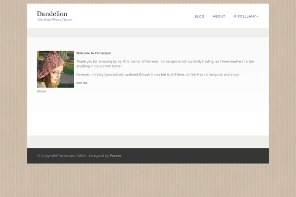 Dandelion_v2.6.3 theme site design template sample