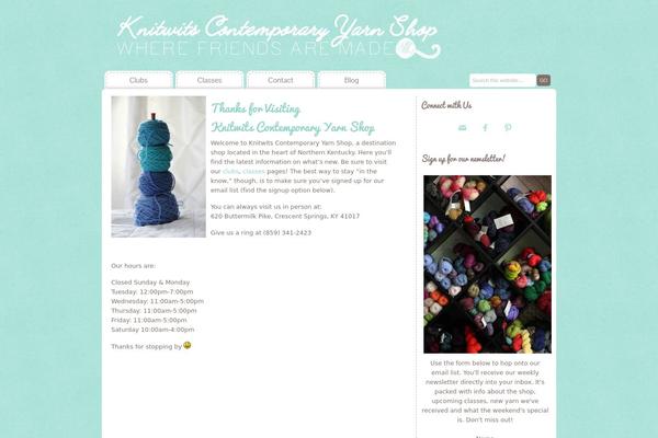 Craftiness Child Theme theme site design template sample