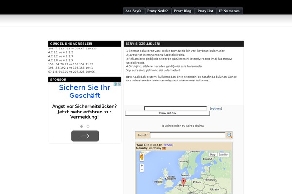 yasakli-sitelere-giris.com site used Proxy