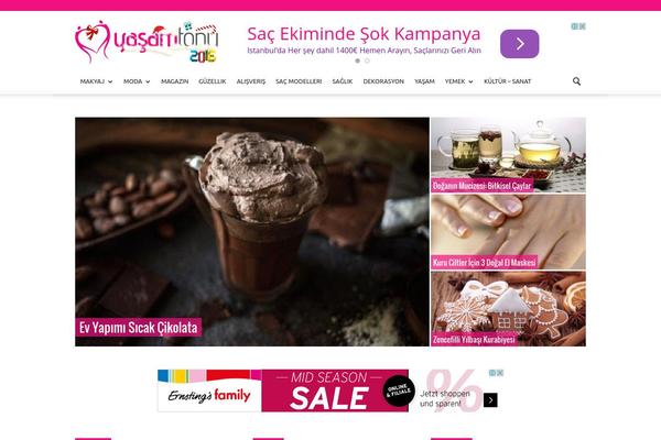 SmartMag theme site design template sample