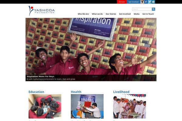 yashodafoundation.org site used Terrier