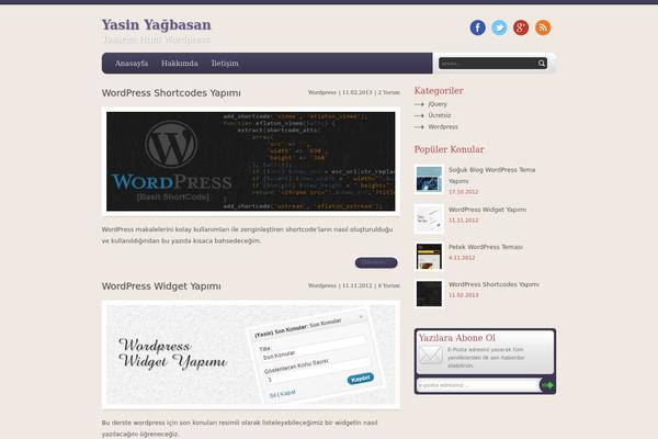 yasinyagbasan.com site used Eflatun