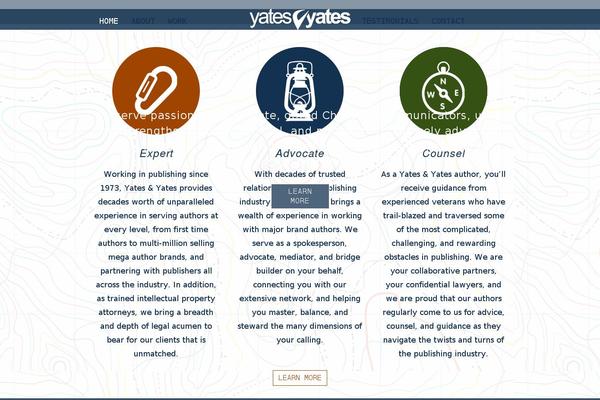 yates theme websites examples