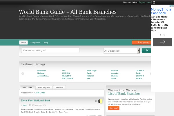 ClassiPress theme site design template sample