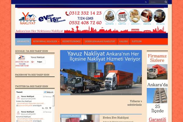 Jarida theme site design template sample
