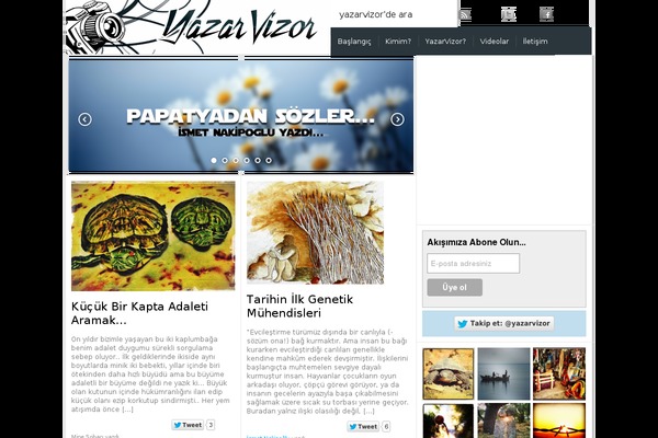 yazarvizor.com site used Kayboldum