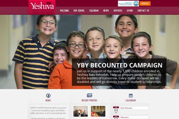yby.org site used Yeshiva