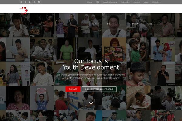 Core theme site design template sample