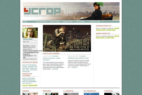 ycrop.com site used Deadwood