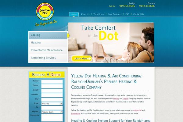 ydhvac.com site used Yellowdot