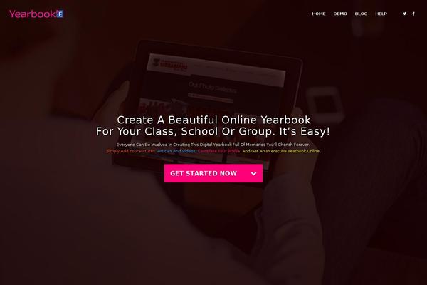 yearbooke.com site used Yearbooke