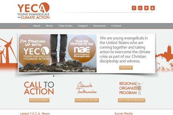 yecaction.org site used Eco Nature