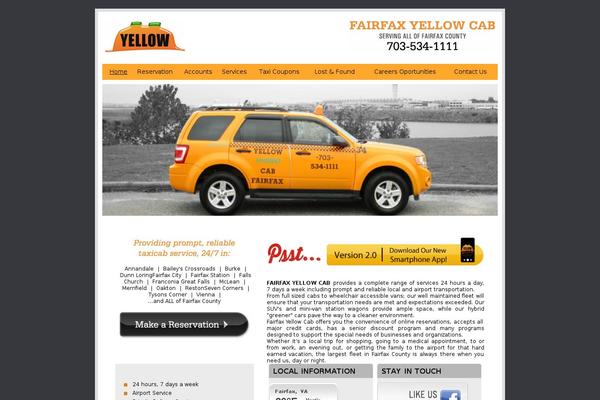 yellowcaboffairfax.com site used Yellowcaboffairfax