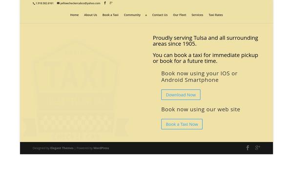 Divi theme site design template sample
