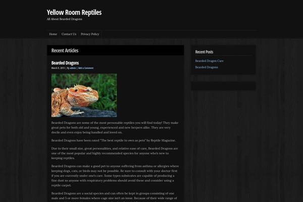 yellowroomreptiles.com site used WP-Mysterious 1.04