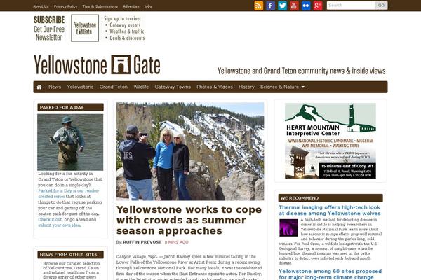 yellowstonegate.com site used Largo