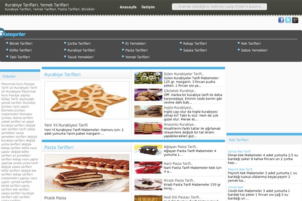 yemeklertarifleri.com site used Fullsense