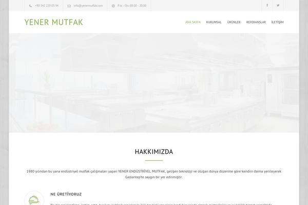 Renovate theme site design template sample