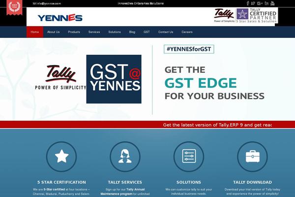 yennes.com site used Yennes