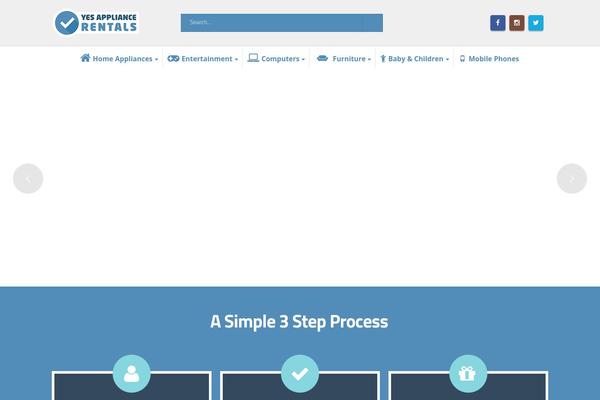 Yes theme site design template sample