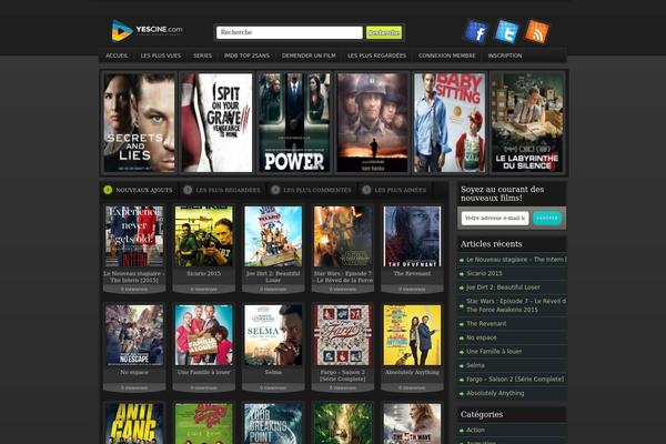yes theme websites examples