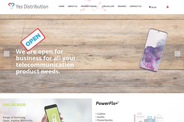yesdistribution.com.au site used Consultsolutions
