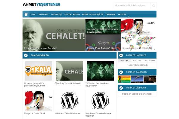 yesertener.com site used Yesertener