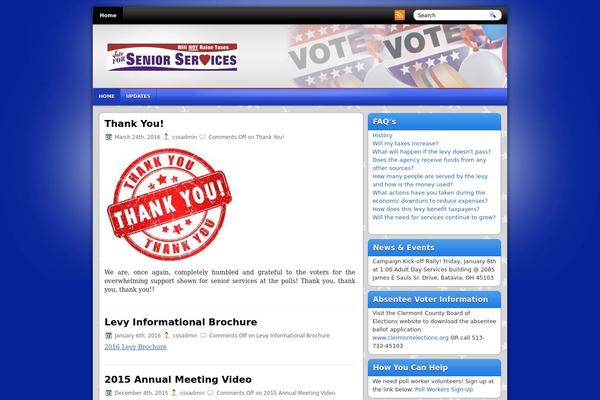 yesforclermontseniors.com site used Election2012
