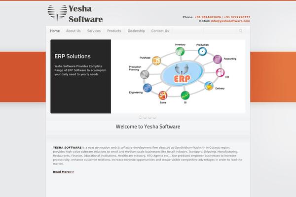 yeshasoftware.com site used Etherna_wp_v1.1