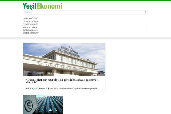 yesilekonomi.com site used Ican-wordpress-boilerplate-theme