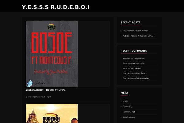 yesssrudeboi.com site used Rududu