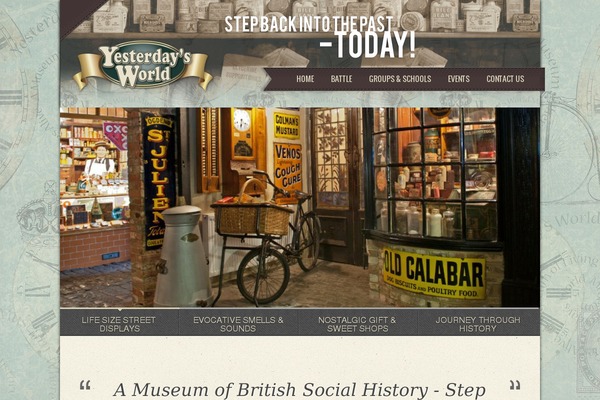 yesterdaysworld.co.uk site used Special-theme