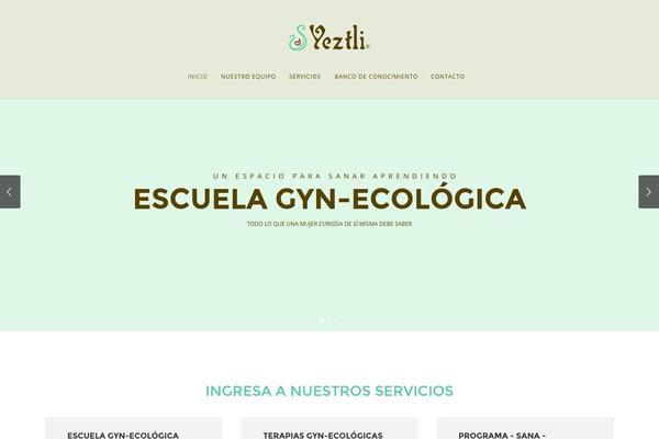 yeztli.com site used Organicmarket