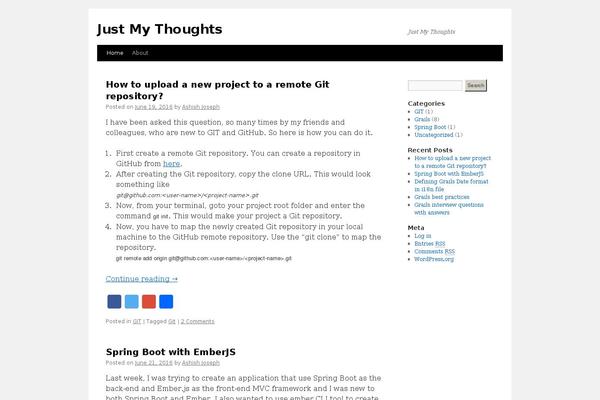 Twenty Ten theme site design template sample