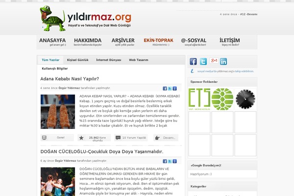 yildirmaz.org site used Ozgur