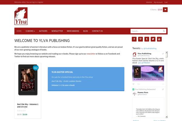 ylva-publishing.com site used Shopping