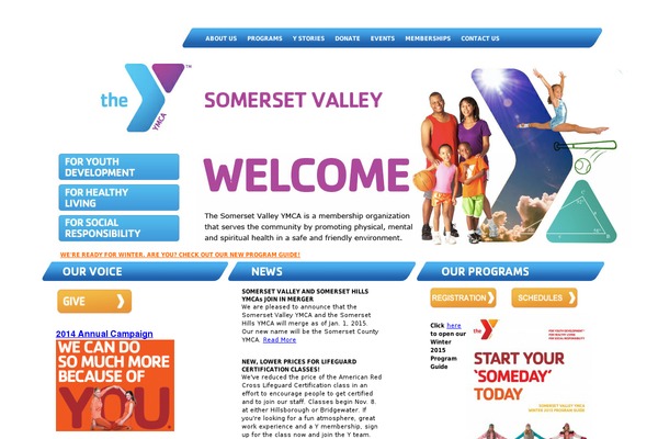 ymcasomersetvalley.org site used Ymcatheme