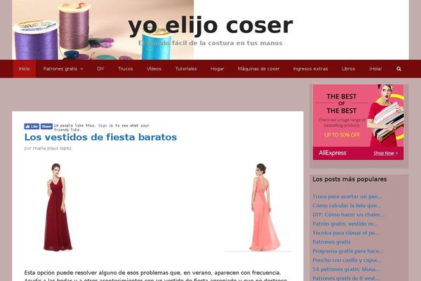 yoelijocoser.com site used Child_generatepress