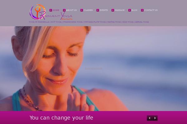 yoga-in-marbella.net site used Theme1883