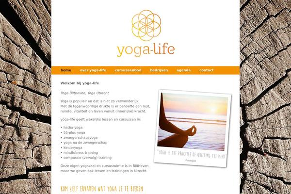 yoga-life.nl site used Yogalife