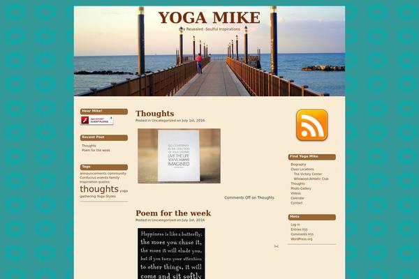 yoga-mike.com site used Sea-edge