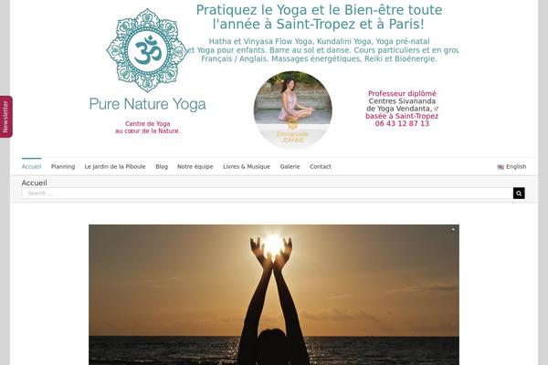 Avada theme site design template sample