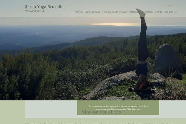 yoga-sarah-bruxelles.com site used Namaha